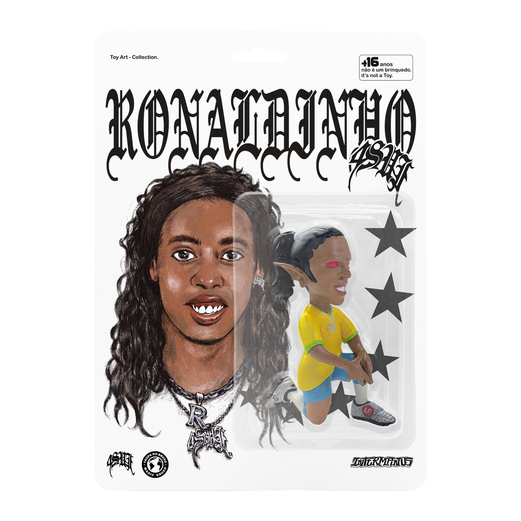 TOYART RONALDINHO BRUXO