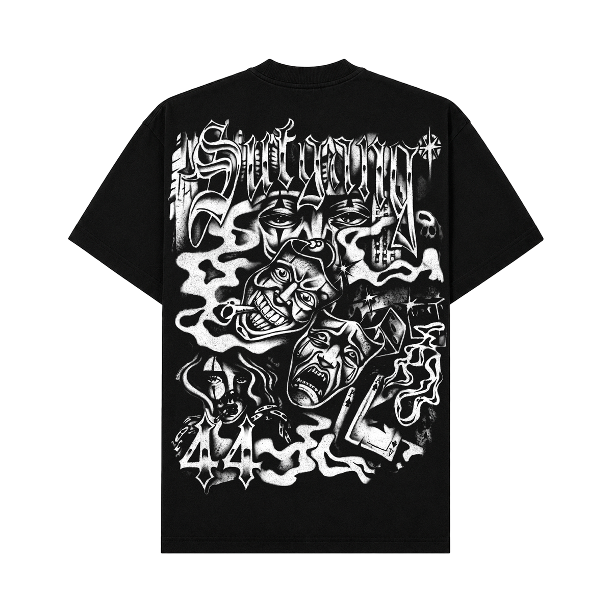 CAMISETA CRY NOW PRETA