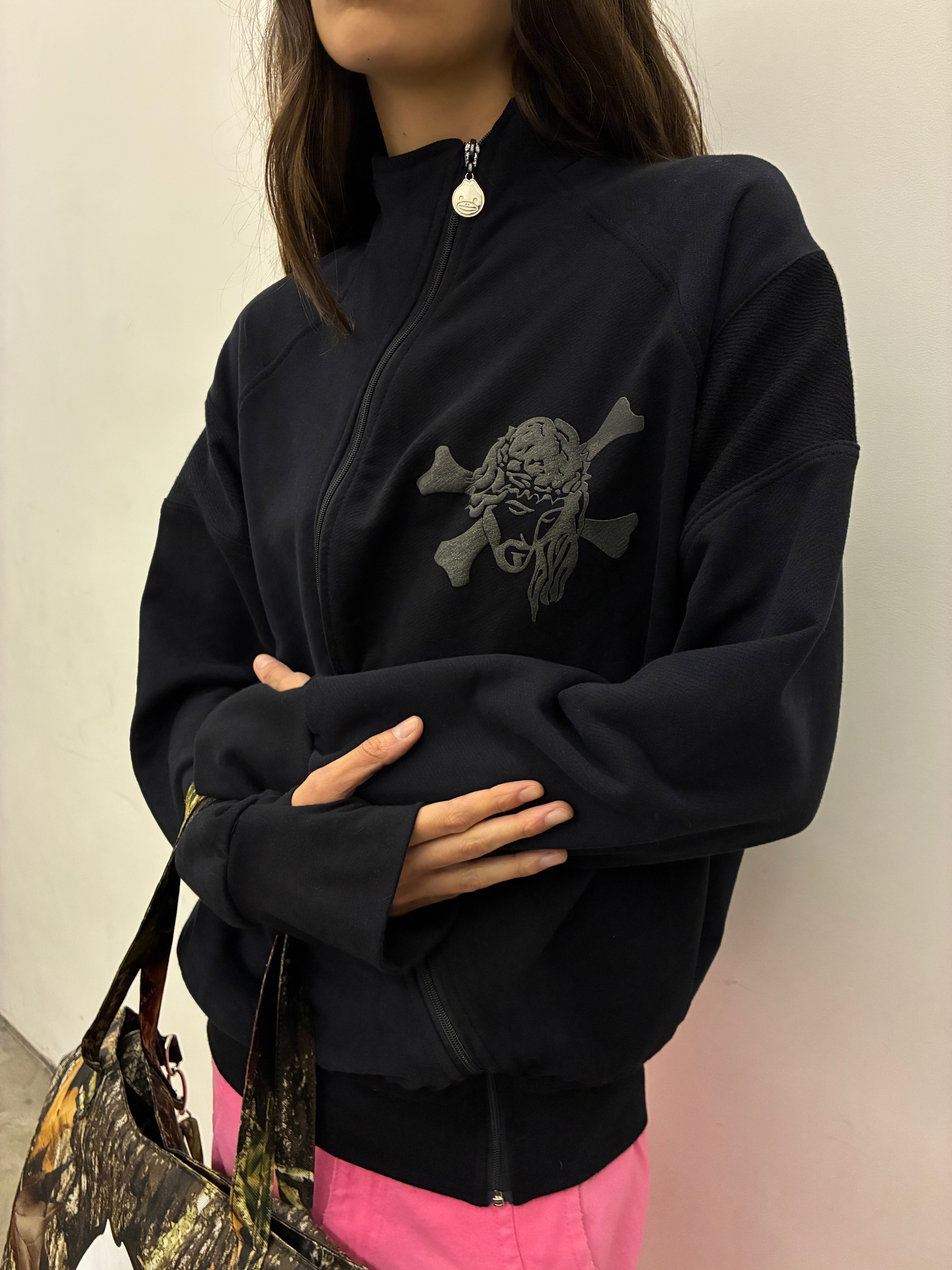 Blusa Mad Ziper S [Preta]