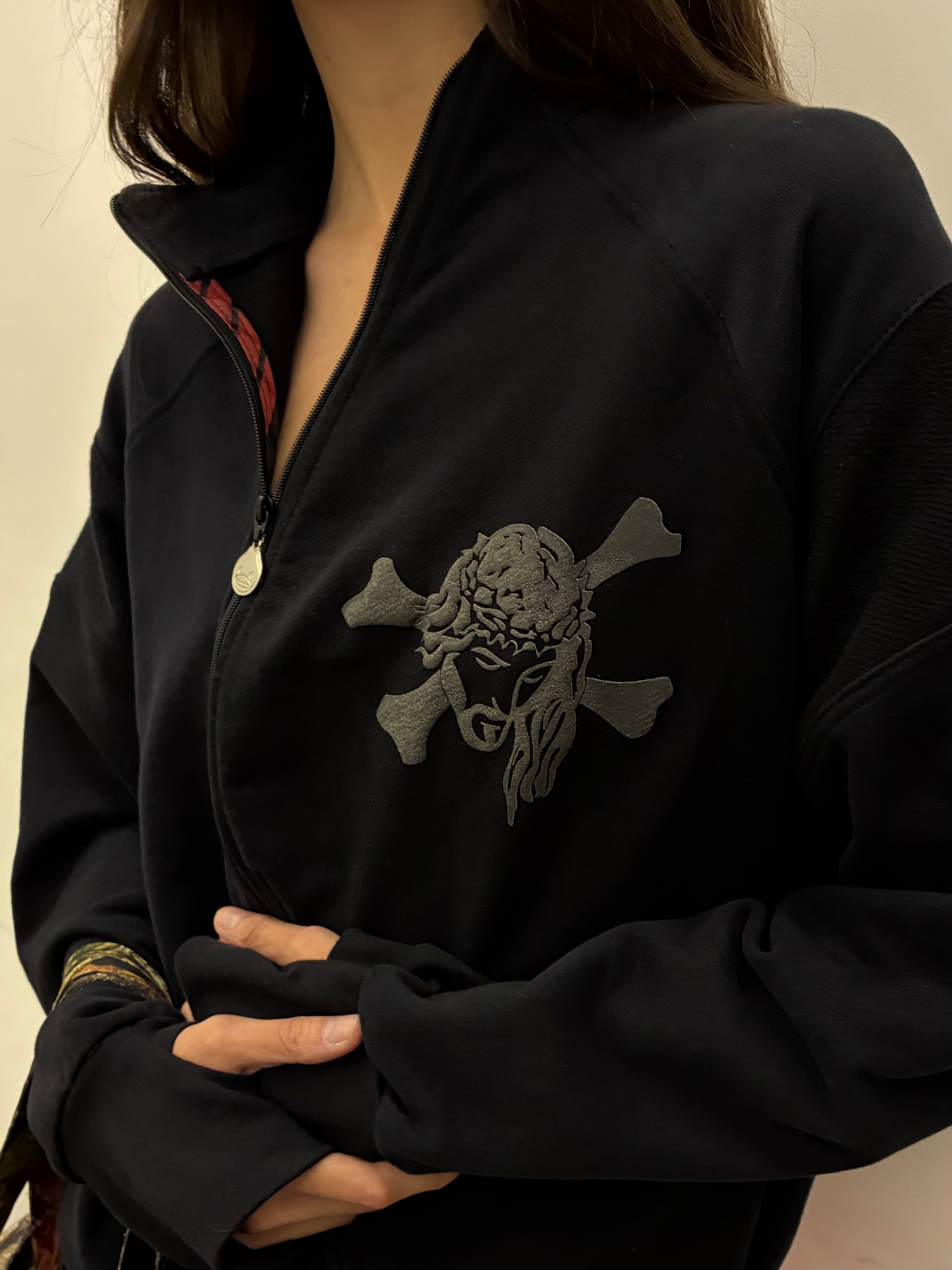 Blusa Mad Ziper S [Preta]