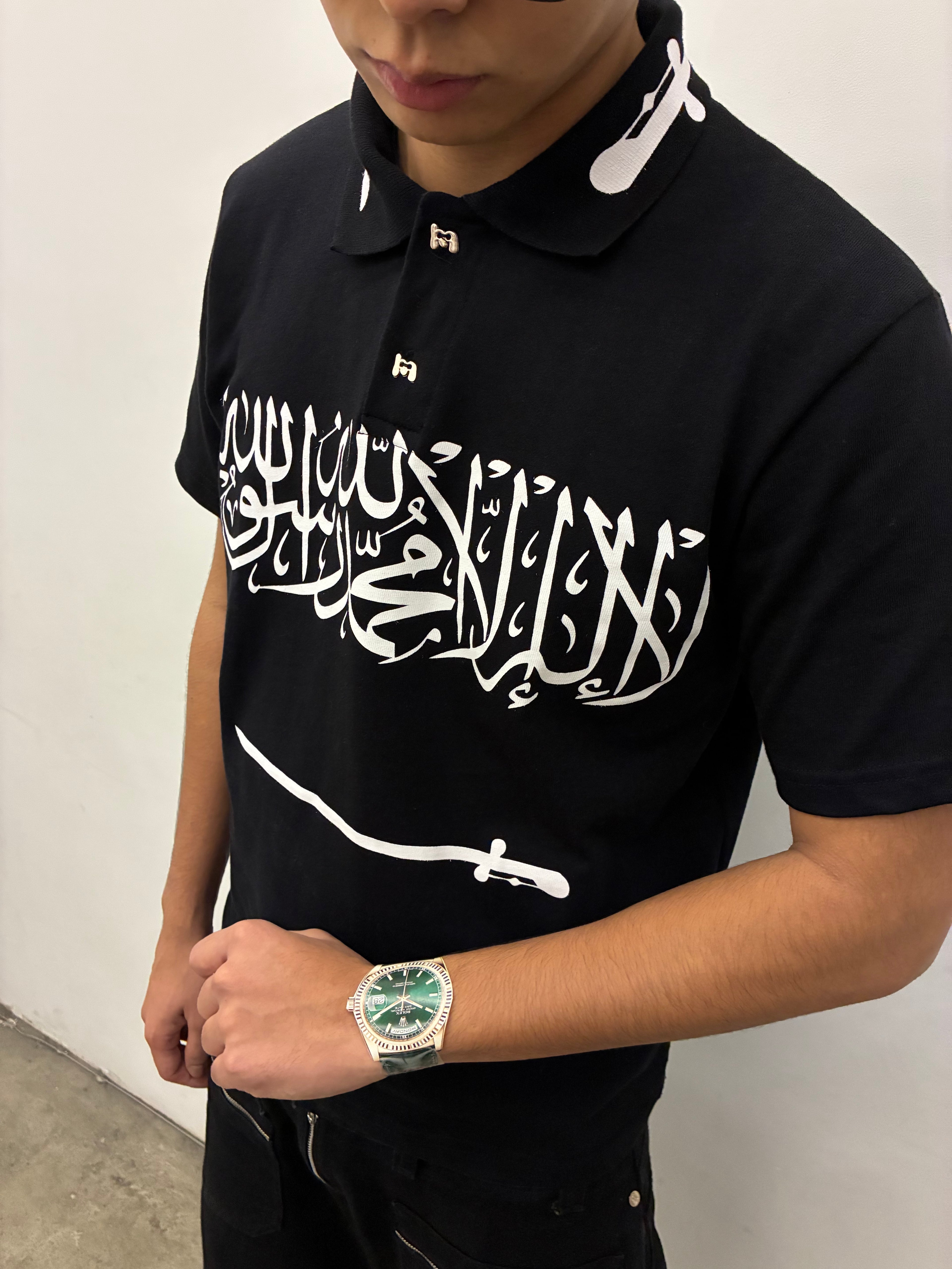 Polo Paísas - Arábia Saudita [Preta]