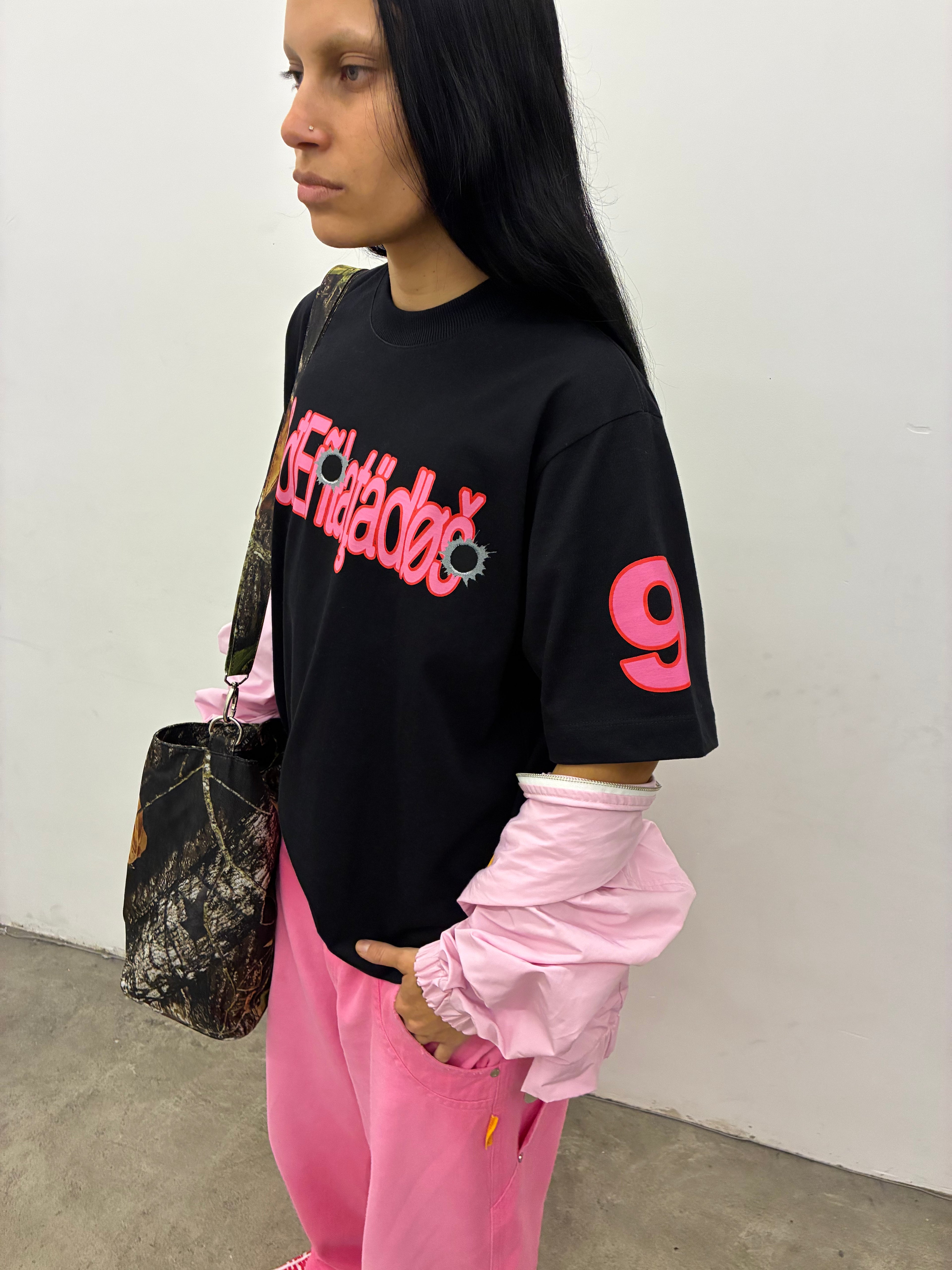 Camiseta Mad Alvejada [Preta]