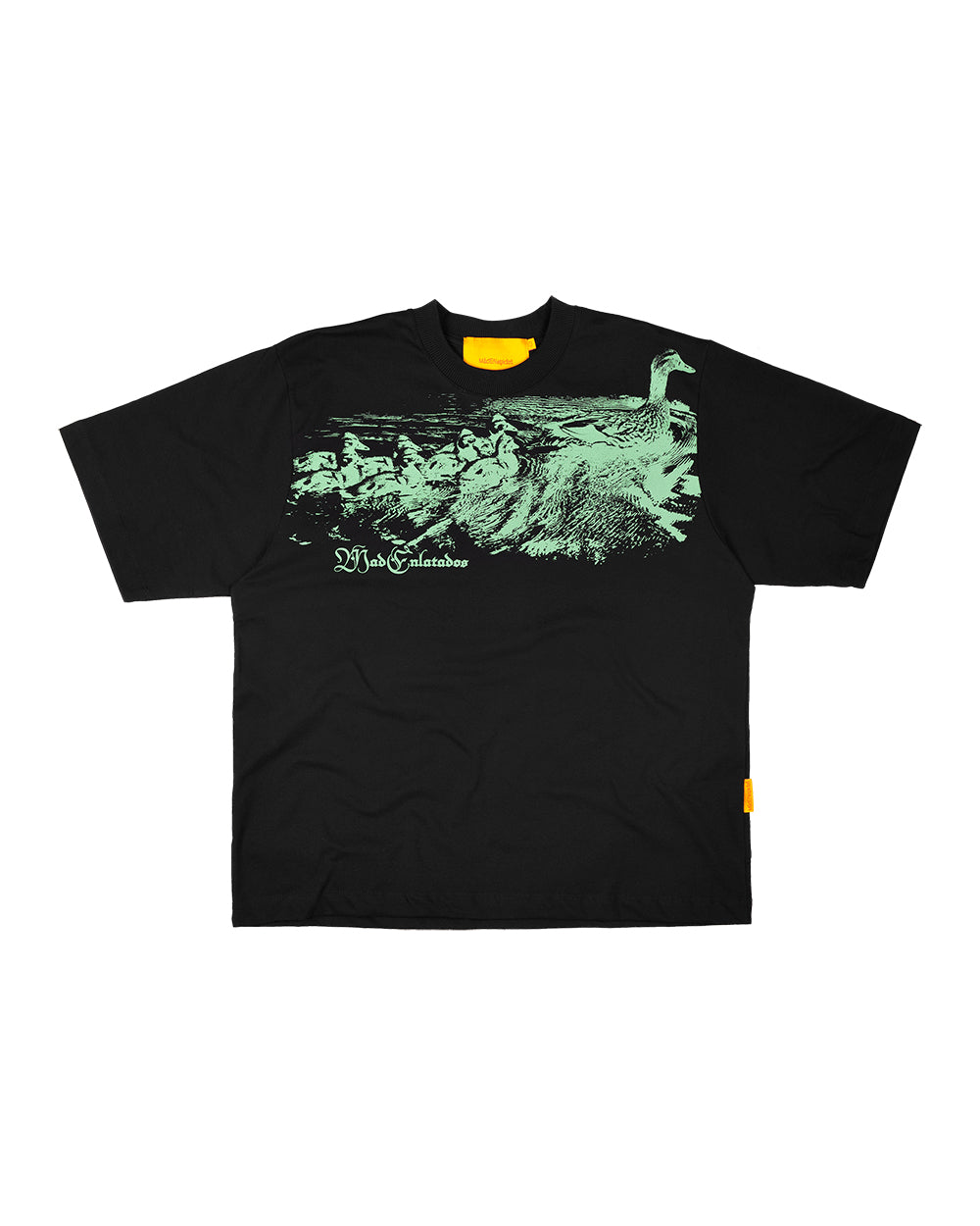 Camiseta Mad Patinho na Lagoa [Preta]