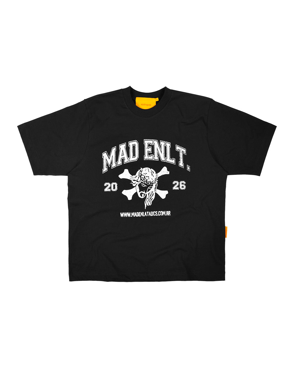 Camiseta Mad Jesus Cross [Preta]