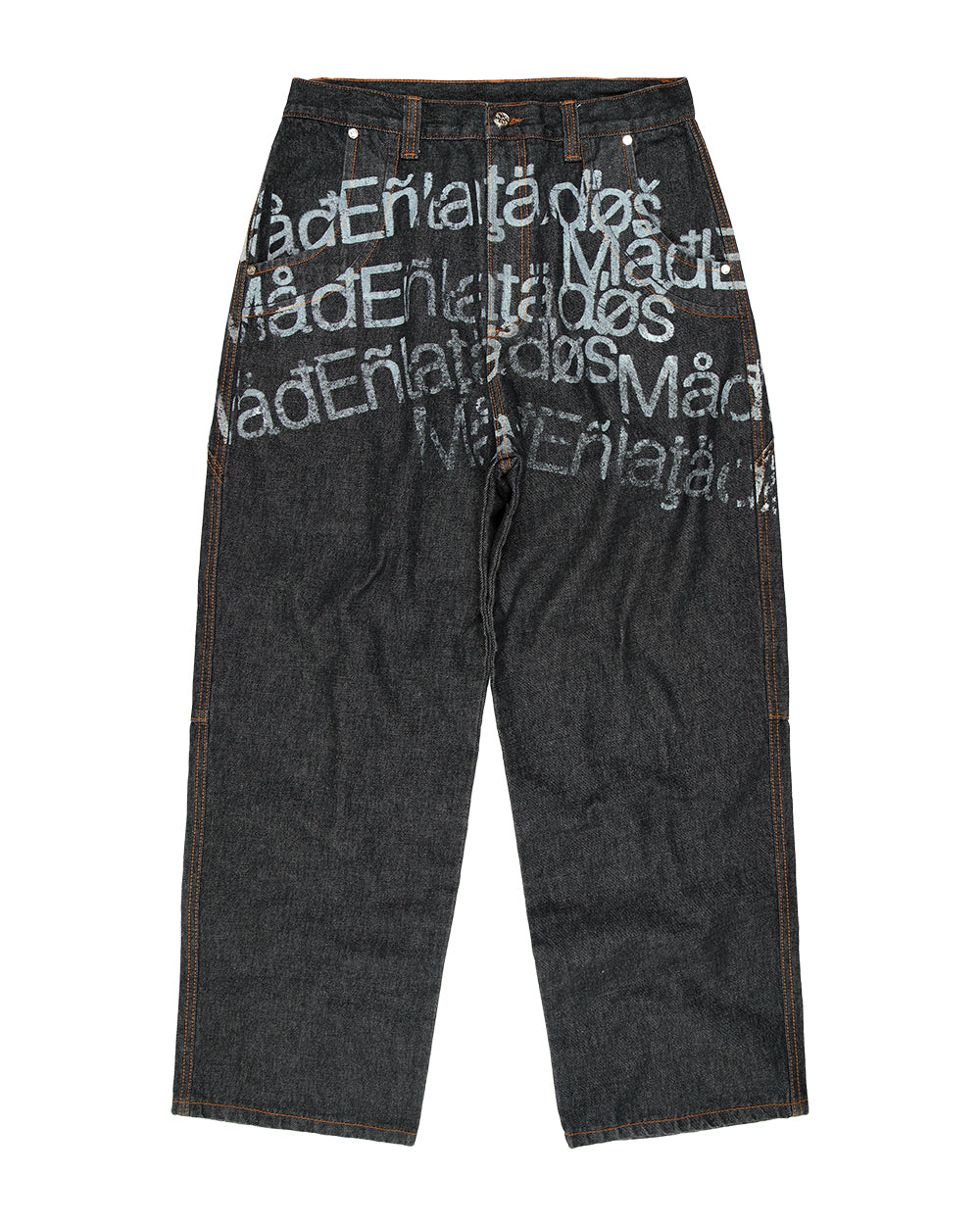 Calça Curvas Jeans Caractere [Preta]