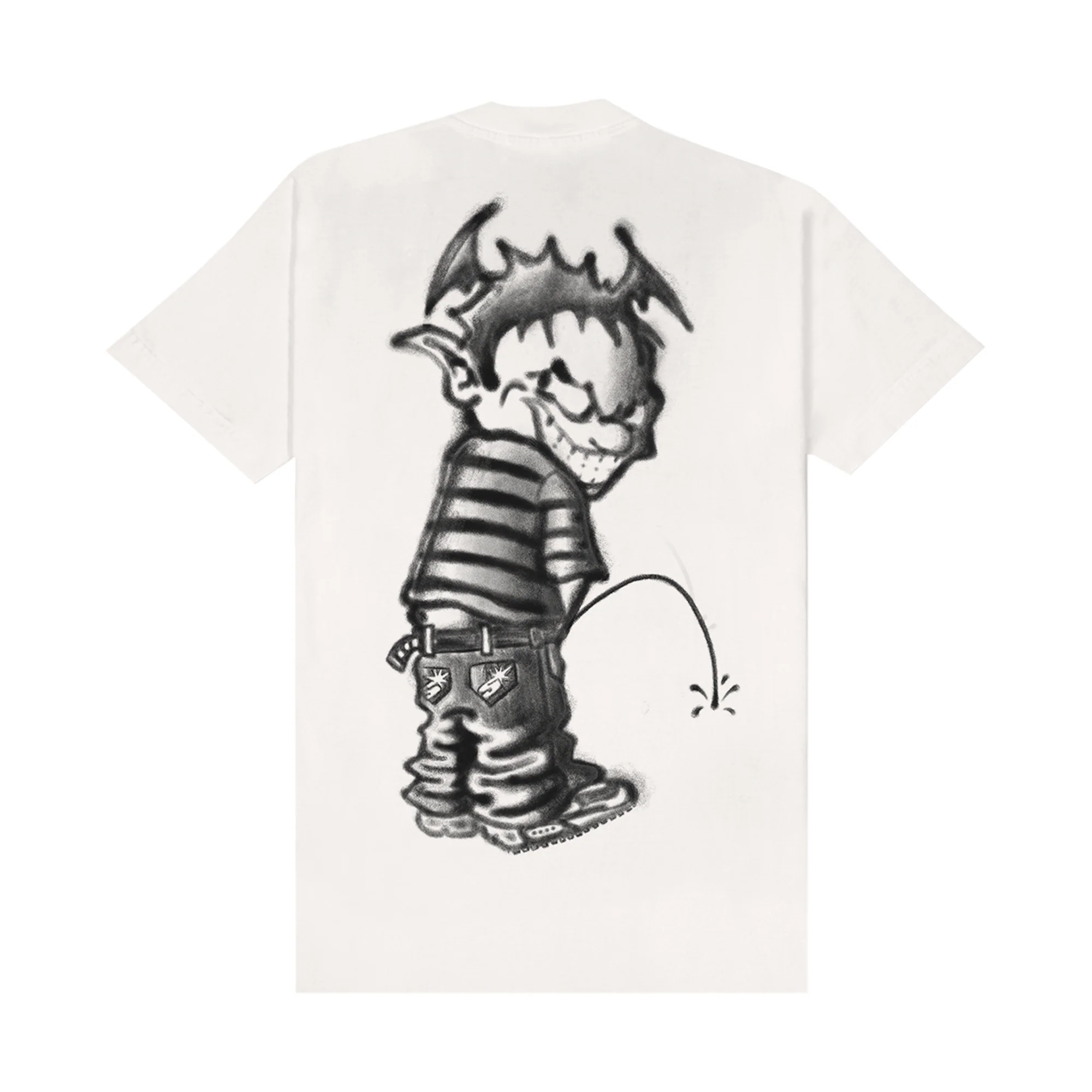 CAMISETA SUFKALVIN AIRBRUSH OFF-WHITE