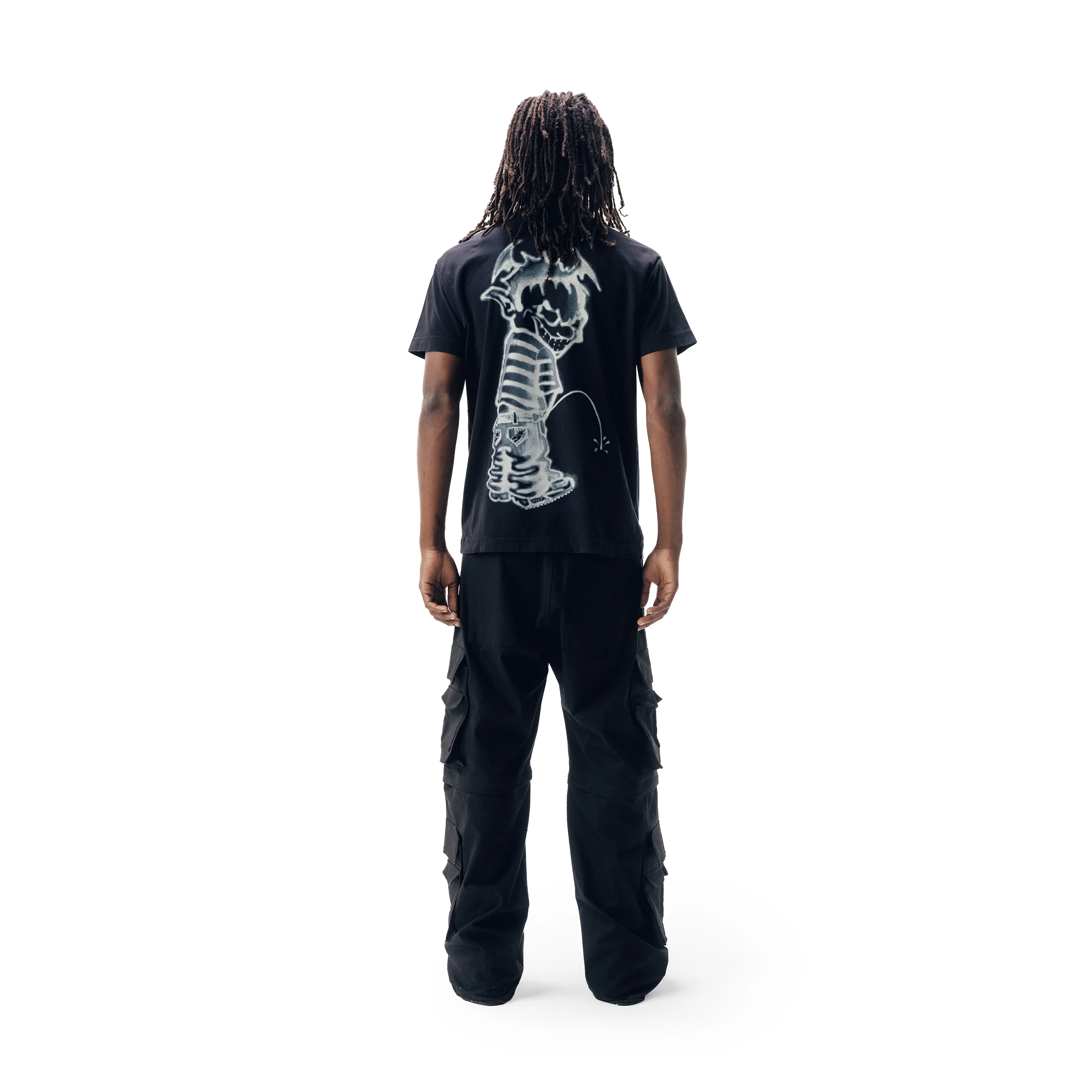 CAMISETA SUFKALVIN AIRBRUSH BLACK
