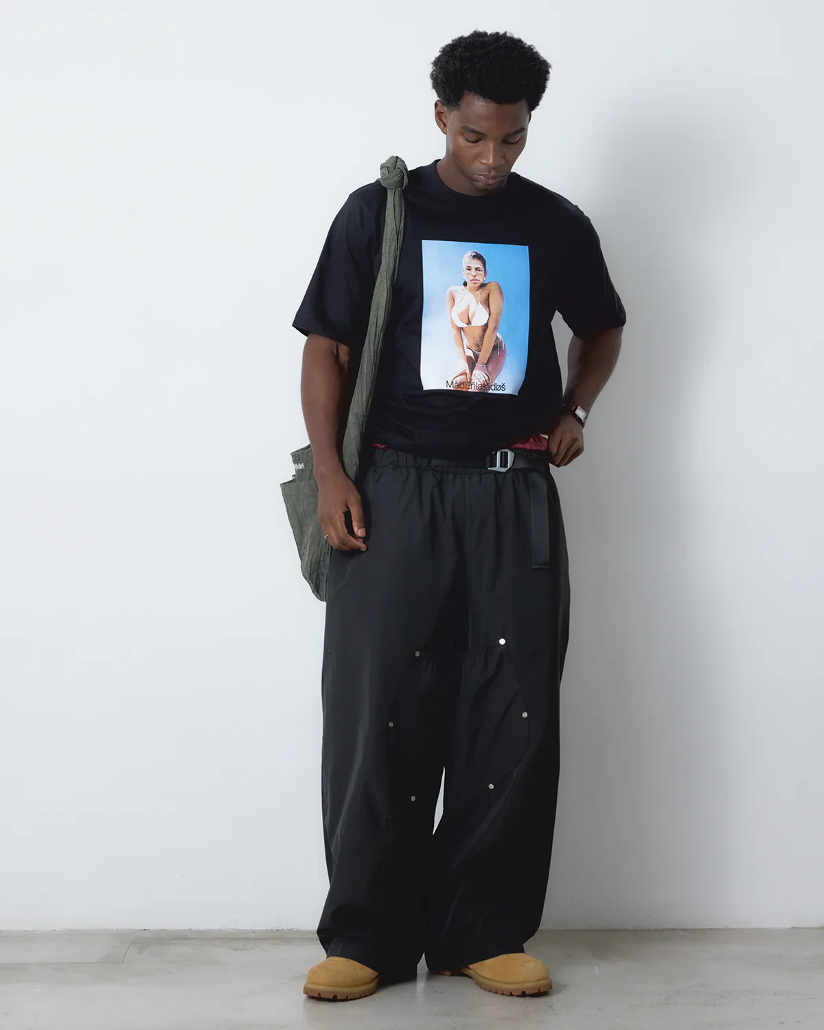 Camiseta Rick Twin [Preto]