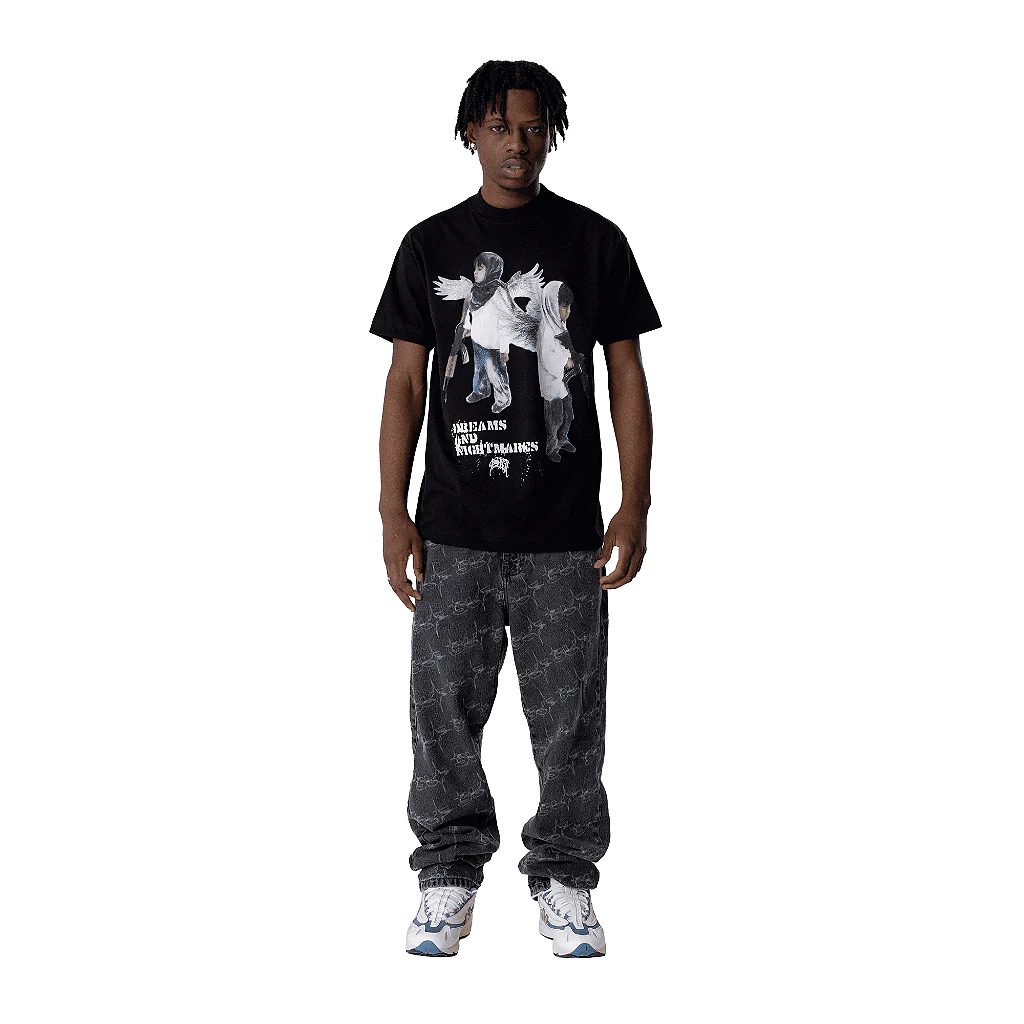 TEE DREAMS AND NIGHTMARES BLACK 1.0