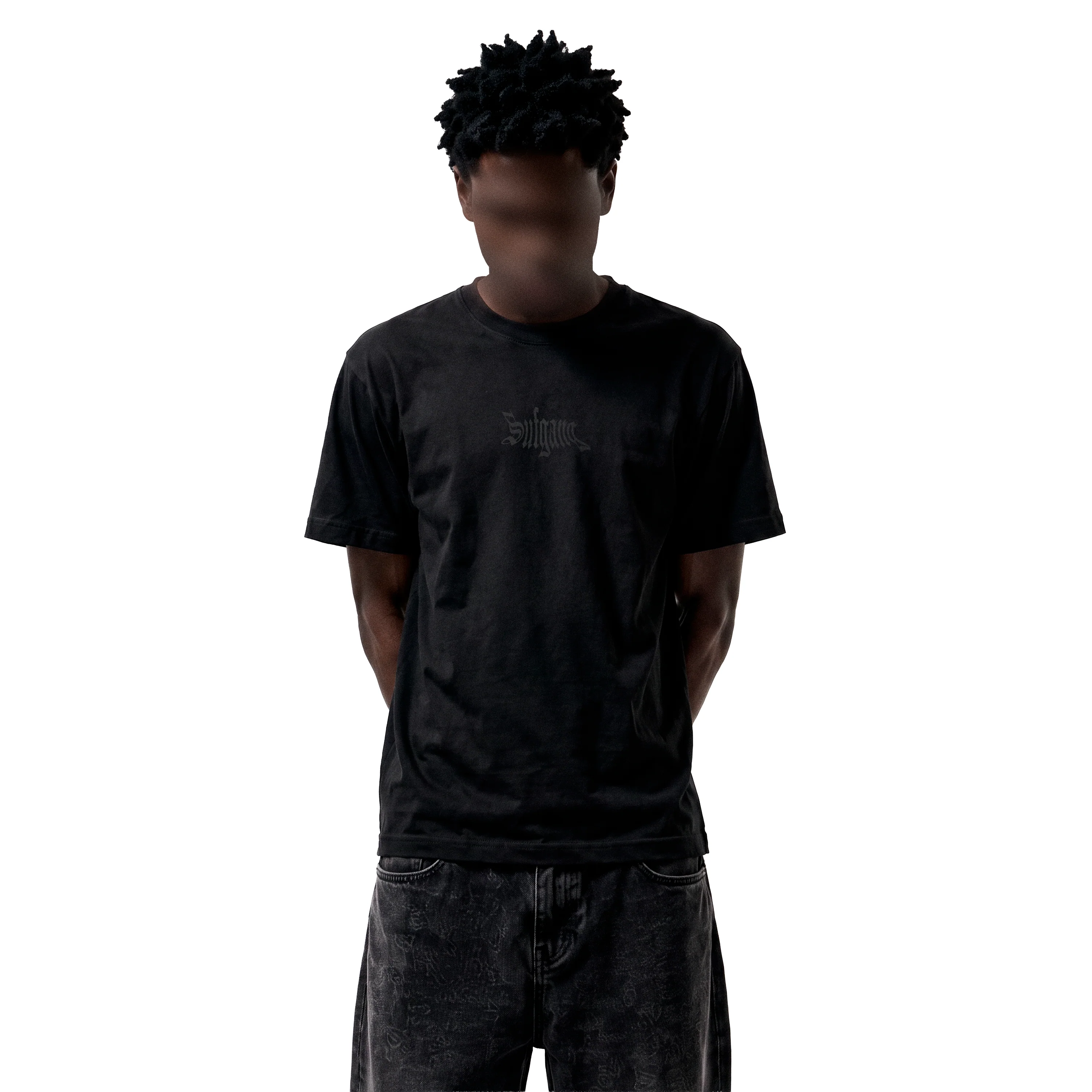 TEE SUFGANG BASIC BLACK