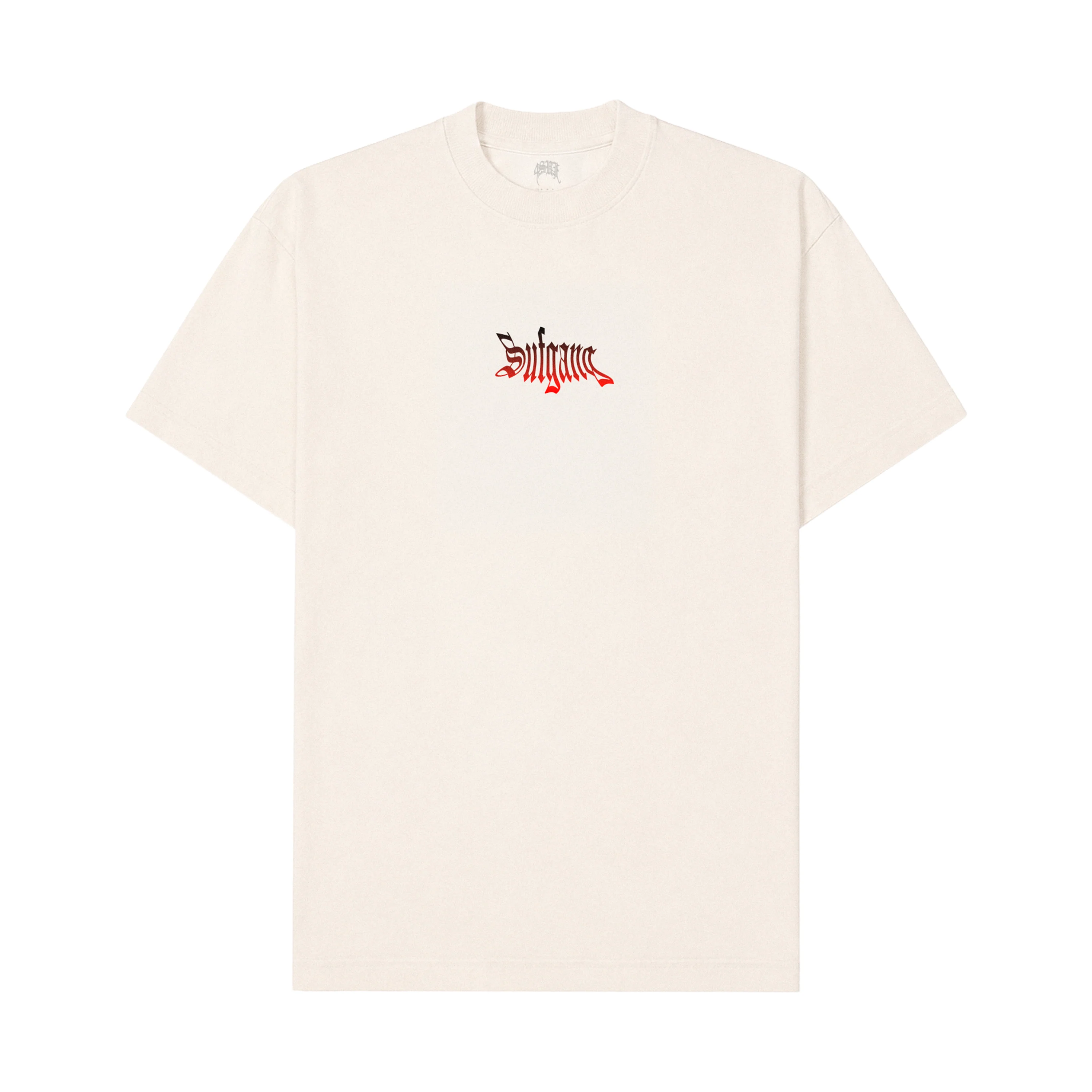 TEE SUFGANG RED GRADIENTE OFF WHITE