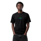 TEE SUFGANG GREEN BLUE GRADIENT FADE BLACK