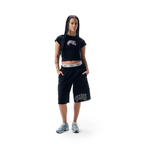 4SUF SHORTS RAW BLACK