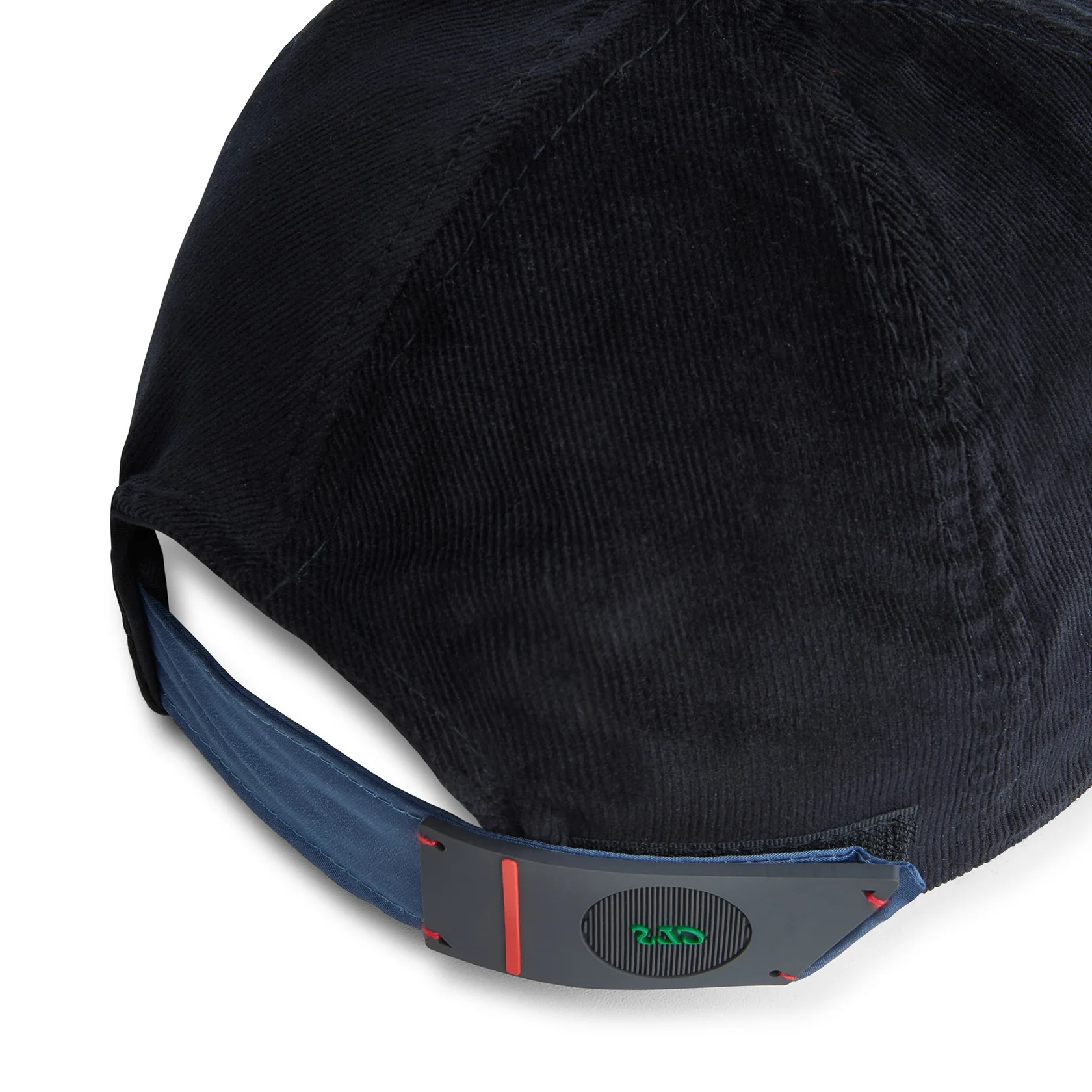 CLASSIC CORDUROY SPORT HAT "CLASS INVERSO" BLACK/BLUE