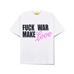 Camiseta Fuck War Make Love [Branco]